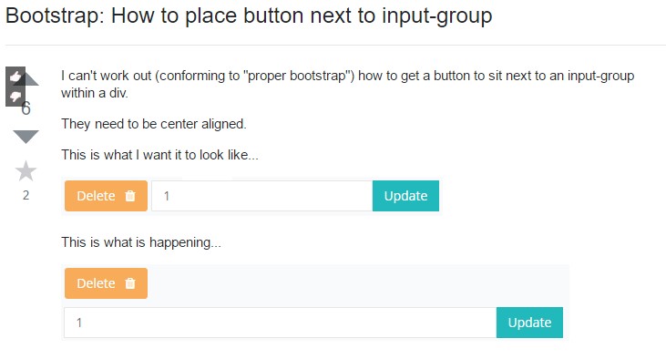 The best way to  put button  unto input-group
