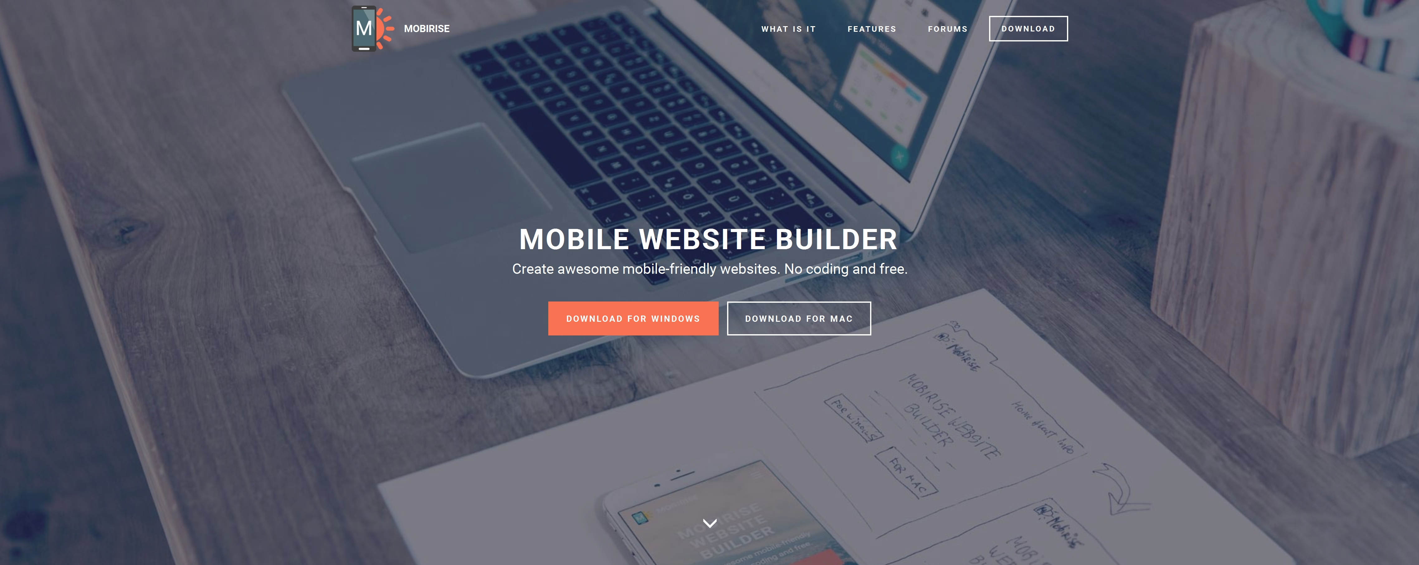 Bootstrap Mobile Website Maker 
