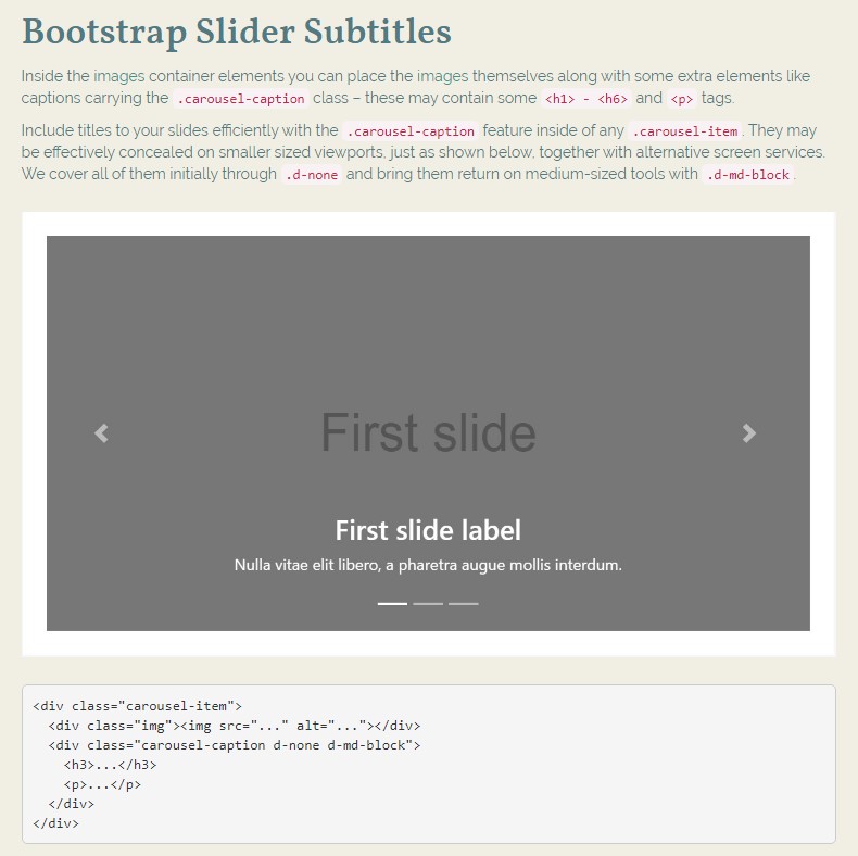  Bootstrap Banner Slider 